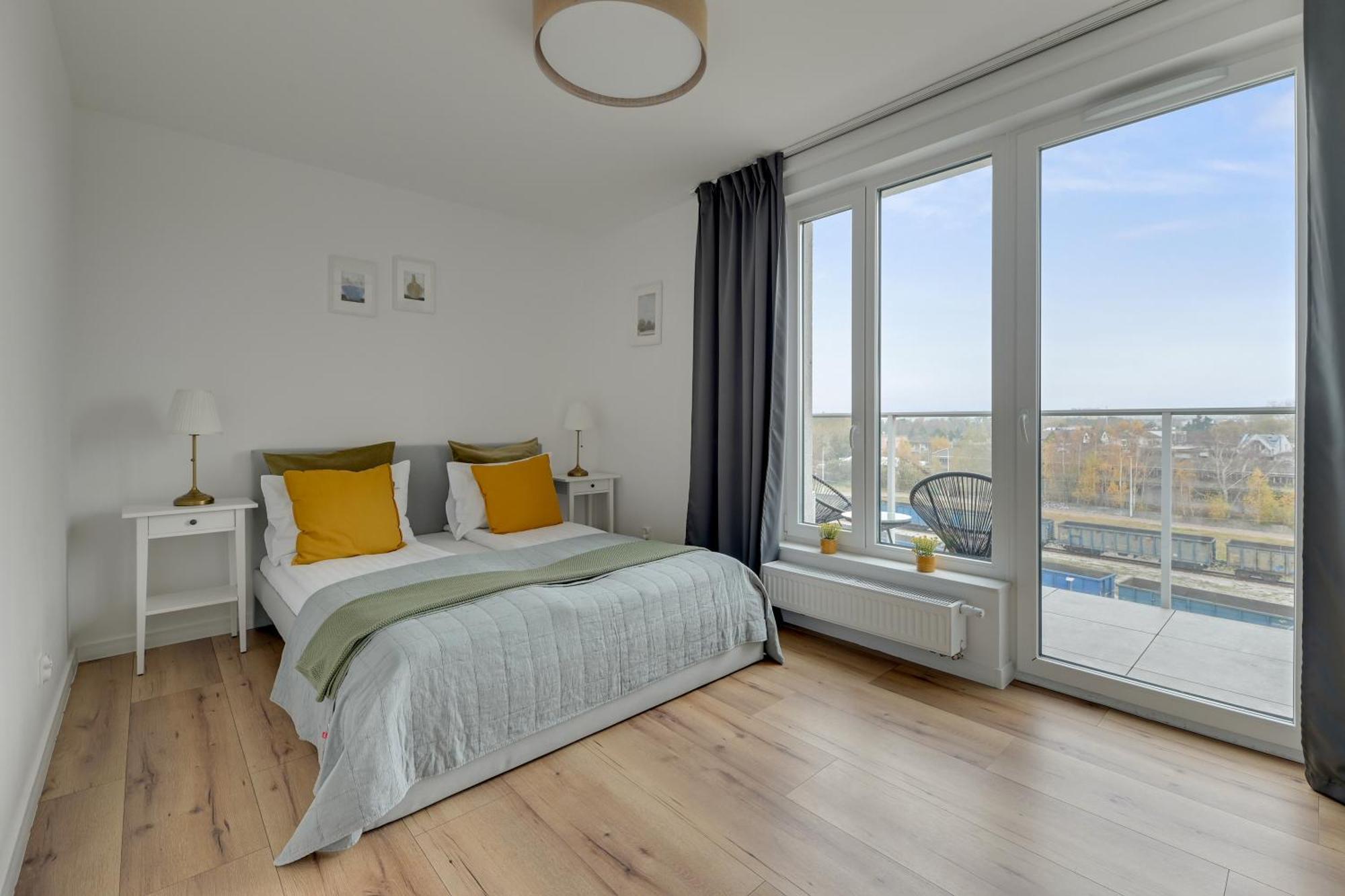 Baltic Sea Letnica Apartments With Parking By Lion Apartments 格但斯克 外观 照片