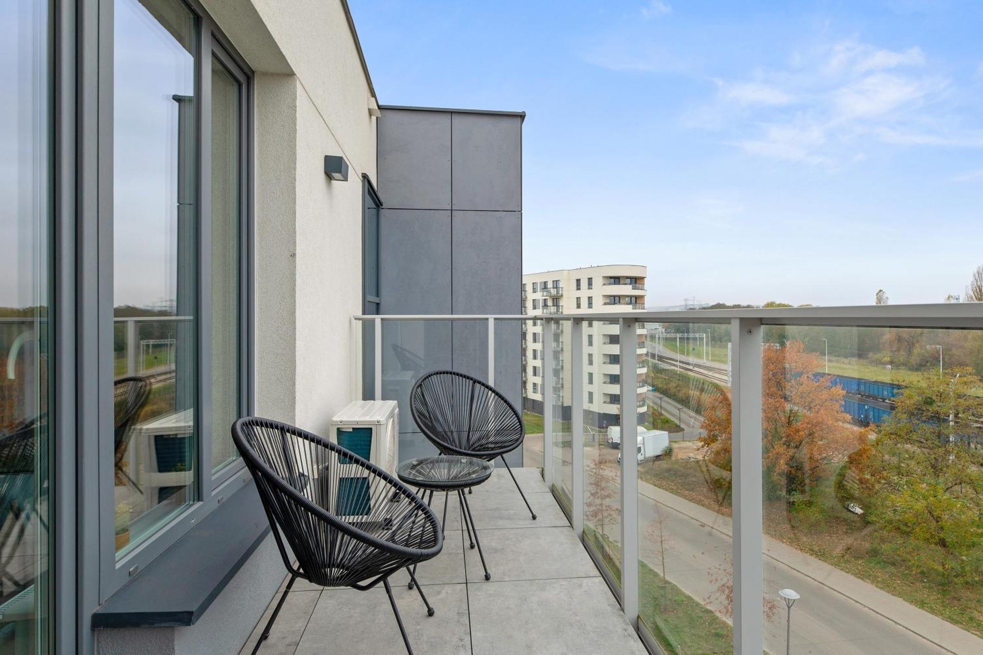 Baltic Sea Letnica Apartments With Parking By Lion Apartments 格但斯克 外观 照片